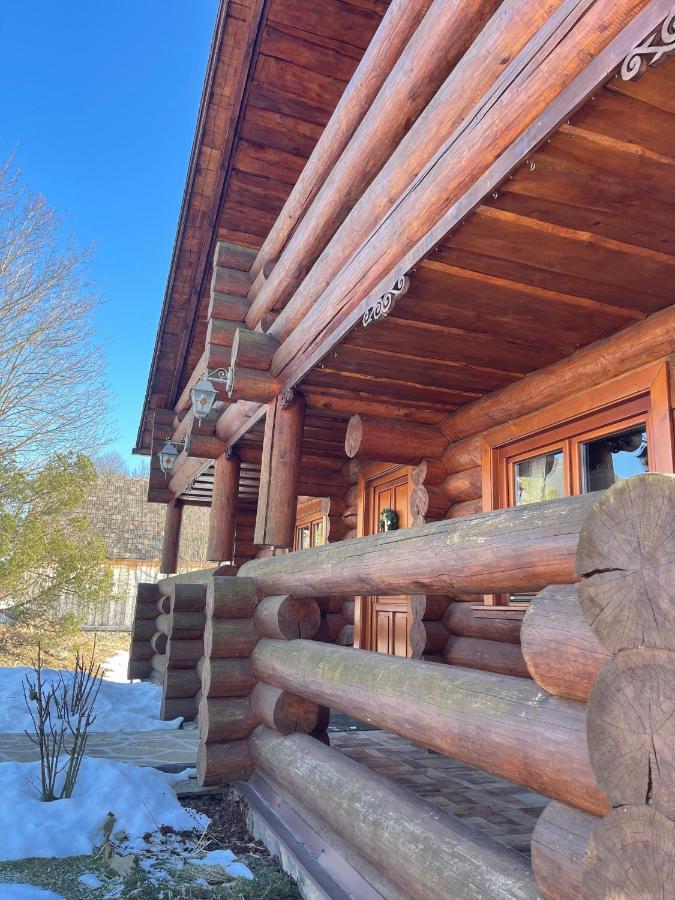 Štrba Trinity Log Cabin Wellness Resort מראה חיצוני תמונה